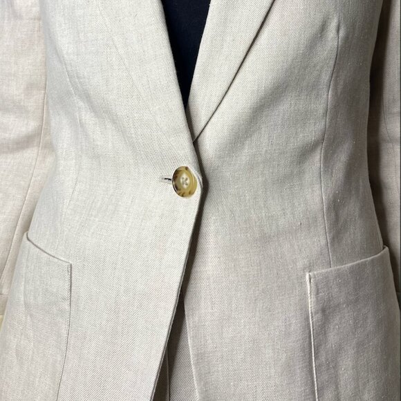 J.CREW HELENA(Brand new w/ Tags) Linen Blend Blazer Suit Set - Picture 4 of 16